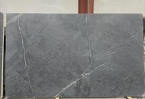 SOAPSTONE BLACK LEATHERED